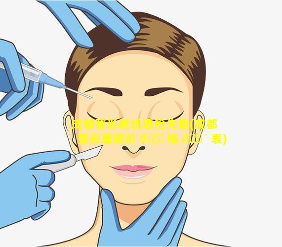 成都整形新优惠抢先看(成都整形医院价 🦍 格 🐴 表)